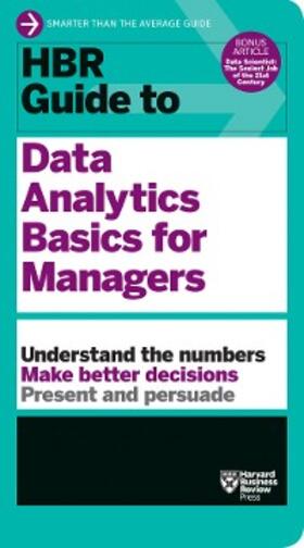 Review |  HBR Guide to Data Analytics Basics for Managers (HBR Guide Series) | eBook | Sack Fachmedien
