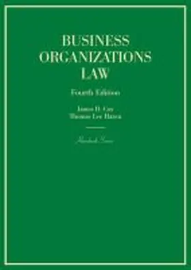 Cox |  Business Organizations Law | Buch |  Sack Fachmedien