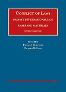 Hay |  Conflict of Laws, Private International Law, Cases and Materials | Buch |  Sack Fachmedien