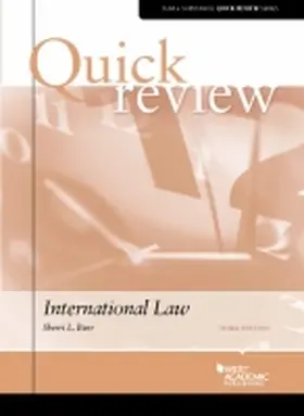 Burr |  Quick Review of International Law | Buch |  Sack Fachmedien