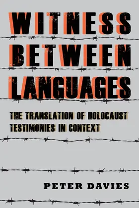 Davies |  Witness Between Languages | Buch |  Sack Fachmedien