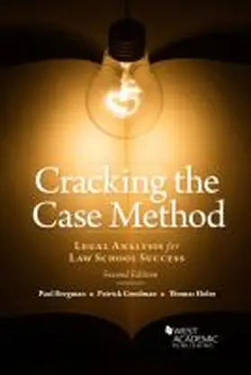Bergman |  Cracking the Case Method, Legal Analysis for Law School Success | Buch |  Sack Fachmedien