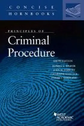 Weaver |  Principles of Criminal Procedure | Buch |  Sack Fachmedien