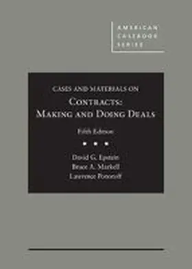 Epstein |  Cases and Materials on Contracts, Making and Doing Deals - CasebookPlus | Buch |  Sack Fachmedien