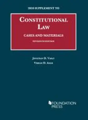 Varat |  Constitutional Law, Cases and Materials | Buch |  Sack Fachmedien