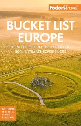 Travel Guides |  Fodor's Bucket List Europe | eBook | Sack Fachmedien