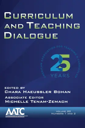 Bohan / Haeussler |  Curriculum and Teaching Dialogue | eBook | Sack Fachmedien