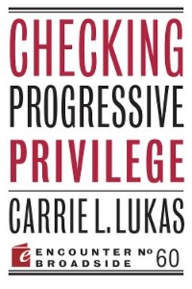 Lukas |  Checking Progressive Privilege | eBook | Sack Fachmedien