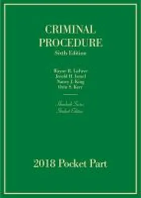 Lafave |  Criminal Procedure, Student Edition | Buch |  Sack Fachmedien