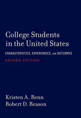 Renn / Reason |  College Students in the United States | Buch |  Sack Fachmedien