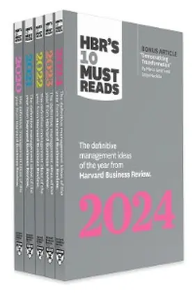 Review |  5 Years of Must Reads from HBR: 2024 Edition (5 Books) | eBook | Sack Fachmedien