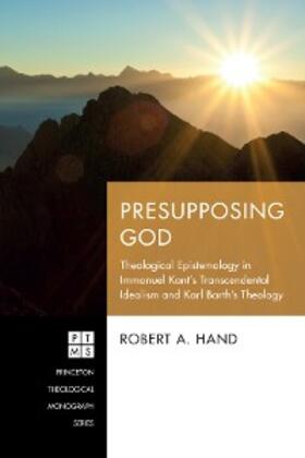 Hand |  Presupposing God | eBook | Sack Fachmedien