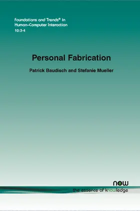 Baudisch / Mueller |  Personal Fabrication | Buch |  Sack Fachmedien