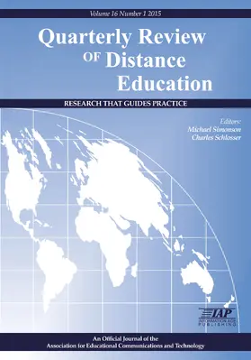 Simonson |  Quarterly Review of Distance Education | eBook | Sack Fachmedien