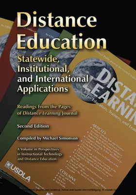 Simonson / Michael |  Distance Education | eBook | Sack Fachmedien