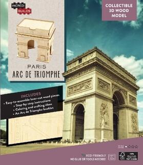  Incredibuilds: Paris: ARC de Triomphe 3D Wood Model | Buch |  Sack Fachmedien