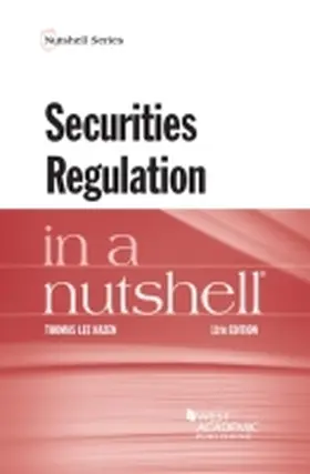 Hazen |  Securities Regulation in a Nutshell | Buch |  Sack Fachmedien