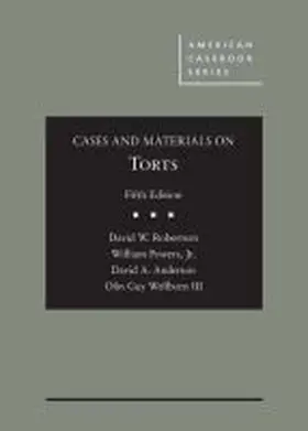 Robertson |  Cases and Materials on Torts - CasebookPlus | Buch |  Sack Fachmedien
