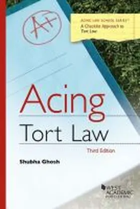 Ghosh |  Acing Tort Law | Buch |  Sack Fachmedien