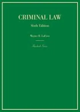 LaFave |  Criminal Law | Buch |  Sack Fachmedien