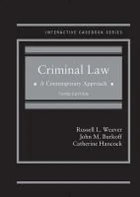 Weaver |  Criminal Law - CasebookPlus | Buch |  Sack Fachmedien