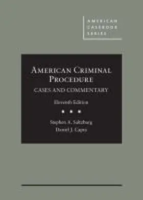 Saltzburg |  American Criminal Procedure | Buch |  Sack Fachmedien