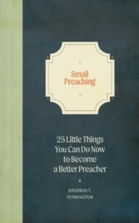  Small Preaching | eBook | Sack Fachmedien