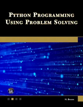 Bhasin |  Python Programming Using Problem Solving | eBook | Sack Fachmedien