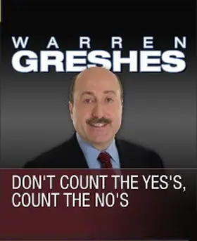 Greshes |  Don't Count the Yes's, Count the No's | eBook | Sack Fachmedien