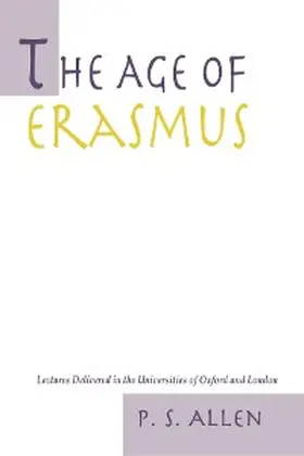 Allen |  The Age of Erasmus | eBook | Sack Fachmedien