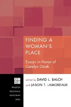 Balch / Lamoreaux |  Finding A Woman's Place | eBook | Sack Fachmedien