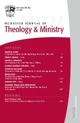 Fuller |  McMaster Journal of Theology and Ministry: Volume 20, 2018-2019 | eBook | Sack Fachmedien