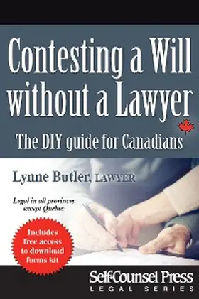 Butler |  Contesting a Will without a Lawyer | eBook | Sack Fachmedien