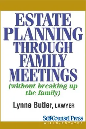 Butler |  Estate Planning Through Family Meetings | eBook | Sack Fachmedien