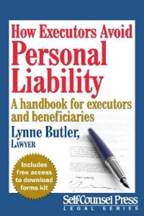 Butler |  How Executors Avoid Personal Liability | eBook | Sack Fachmedien