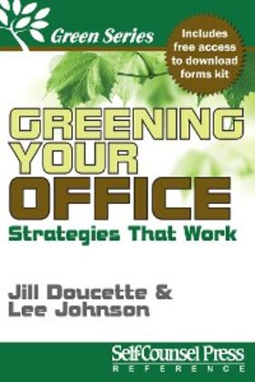 Doucette / Johnson |  Greening Your Office | eBook | Sack Fachmedien