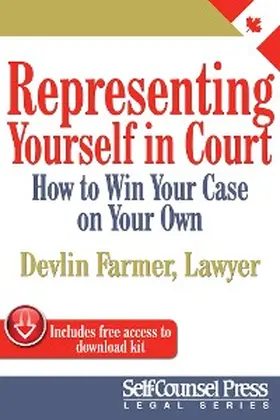 Farmer |  Representing Yourself In Court (CAN) | eBook | Sack Fachmedien