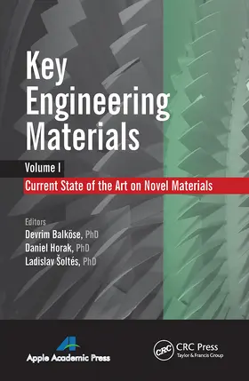 Balköse / Horak / Šoltés |  Key Engineering Materials, Volume 1 | Buch |  Sack Fachmedien