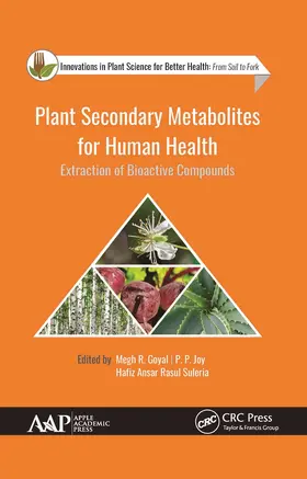 Goyal / Joy / Rasul Suleria |  Plant Secondary Metabolites for Human Health | Buch |  Sack Fachmedien