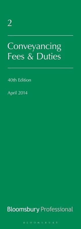 Hewitson |  Lawyer's Costs and Fees: Conveyancing Fees and Duties | Buch |  Sack Fachmedien