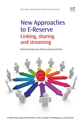 Cheung / Thomas / Patrick | New Approaches to E-Reserve | E-Book | sack.de