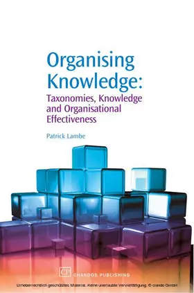 Lambe |  Organising Knowledge | eBook | Sack Fachmedien