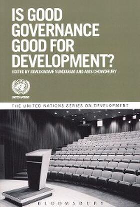 Chowdhury |  Is Good Governance Good for Development? | eBook | Sack Fachmedien