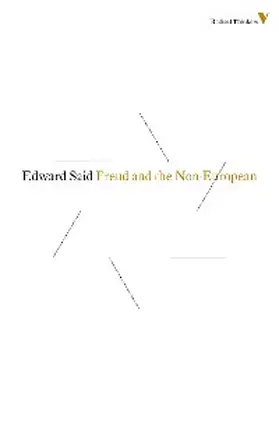 Said |  Freud and the Non-European | eBook | Sack Fachmedien