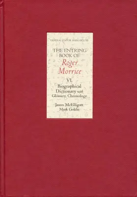 McElligott |  The Entring Book of Roger Morrice VI | eBook | Sack Fachmedien