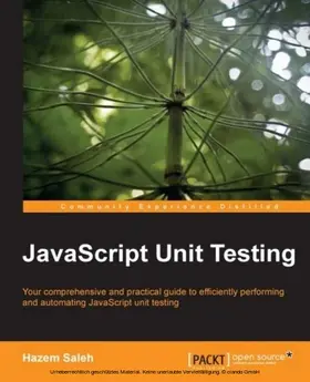Saleh |  JavaScript Unit Testing | eBook | Sack Fachmedien