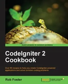 Foster |  CodeIgniter 2 Cookbook | eBook | Sack Fachmedien