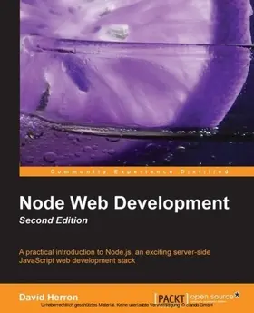 Herron |  Node Web Development | eBook | Sack Fachmedien