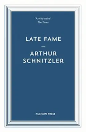 Schnitzler |  Late Fame | eBook | Sack Fachmedien