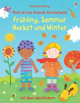 Brooks |  Mein erstes Anzieh-Stickerbuch: Frühling, Sommer, Herbst und Winter | Buch |  Sack Fachmedien